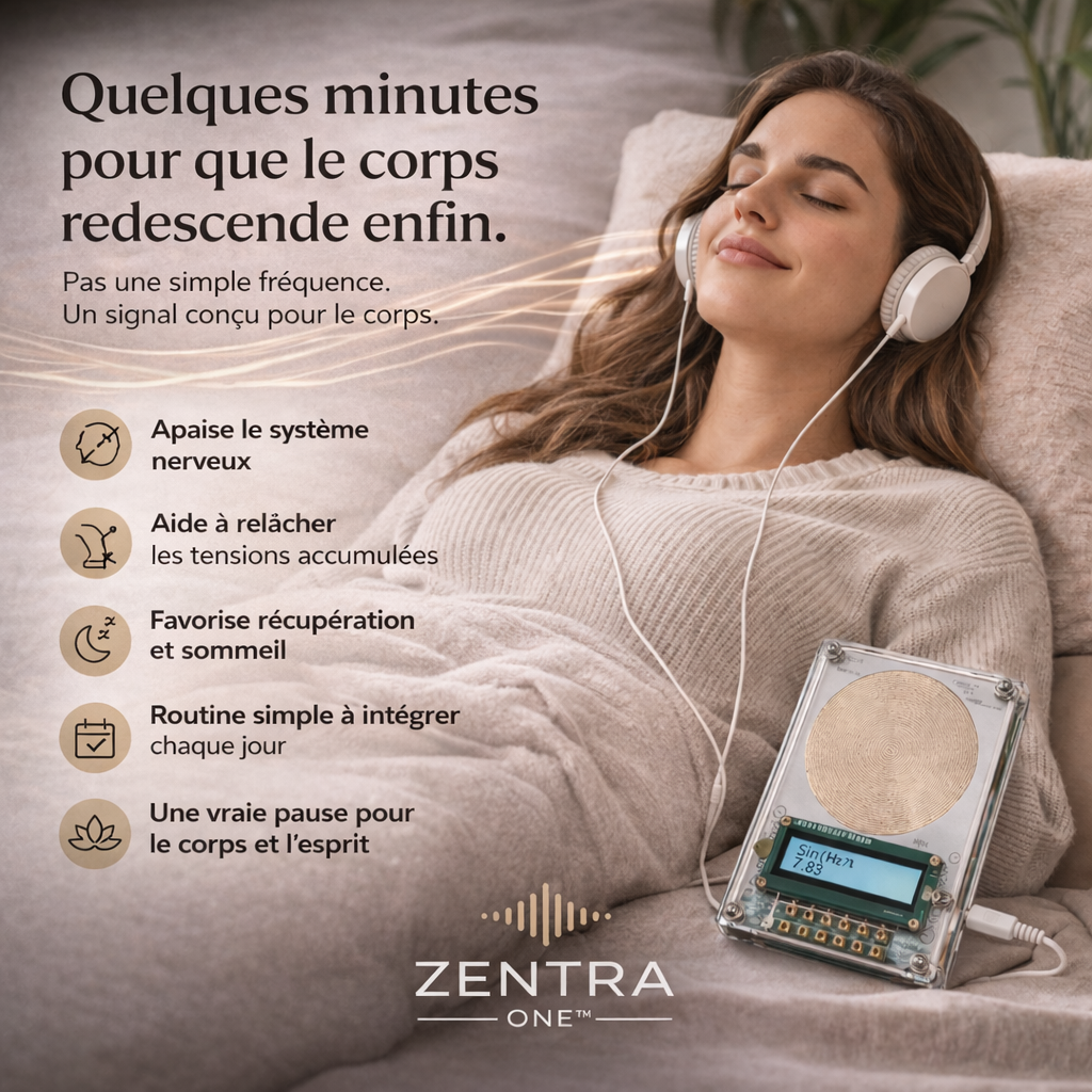 ZENTRA One™ Le signal de relance du corps